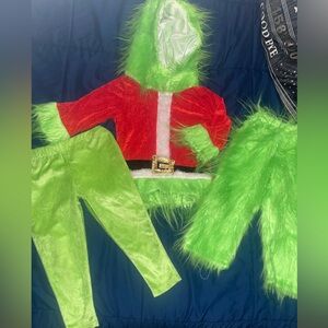 SOLD Toddler Grinch Costume with Extra Pants size 4t